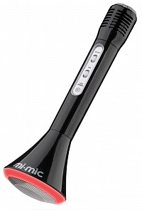 Микрофон – Звезда караоке, со встроенным динамиком. Черный (Wilton Bradley Ltd, TY5899BK)